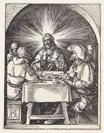 Kristus Emmauksessa tekijältä Albrecht Dürer