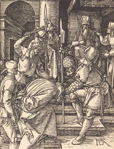 Kristus ennen Annasta, luultavasti n. 15091510. tekijältä Albrecht Dürer