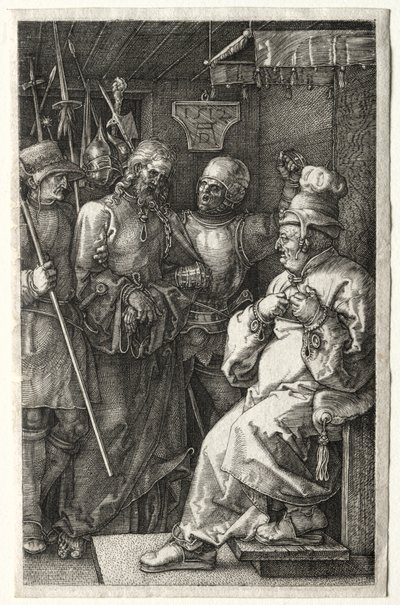Kristus ennen Kaifasta tekijältä Albrecht Dürer