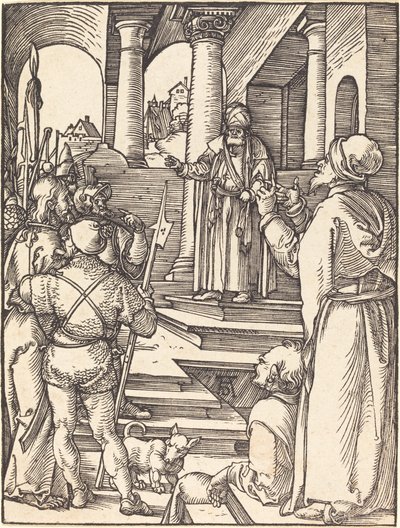 Kristus Pilatuksen edessä tekijältä Albrecht Dürer