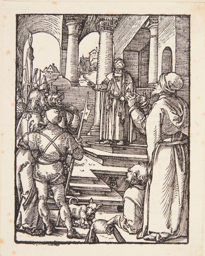 Kristus Pilatuksen edessä tekijältä Albrecht Dürer