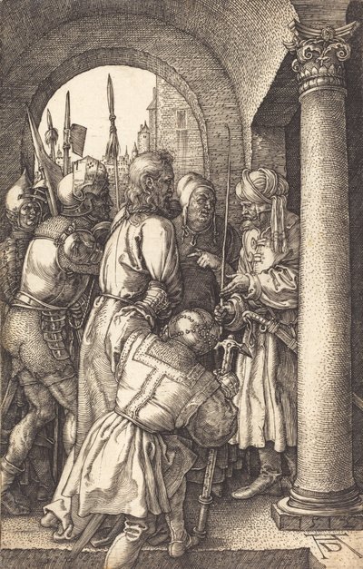 Kristus Pilatuksen edessä, 1512. tekijältä Albrecht Dürer