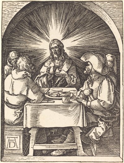 Kristus Emmauksessa tekijältä Albrecht Dürer