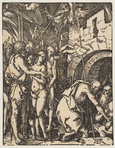 Christ in Limbo, The Small Passion, n. 1509. tekijältä Albrecht Dürer