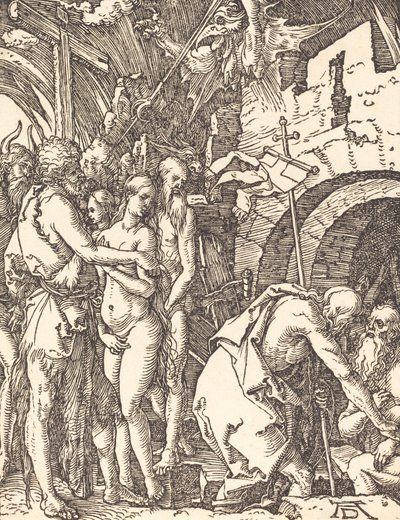 Kristus Limbossa, luultavasti n. 15091510. tekijältä Albrecht Dürer