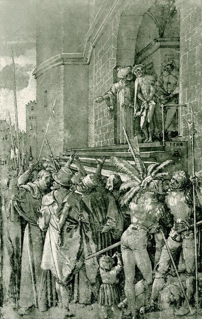 Kristus näytetään ihmisille tekijältä Albrecht Dürer