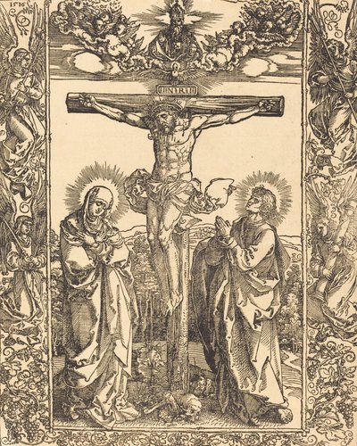 Kristus ristillä, 1516. tekijältä Albrecht Dürer