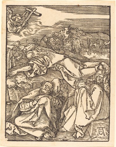 Kristus Öljymäellä tekijältä Albrecht Dürer