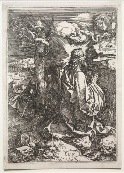 Kristus Öljymäellä tekijältä Albrecht Dürer