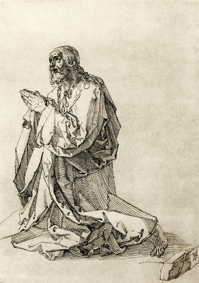 Kristus Öljymäellä tekijältä Albrecht Dürer