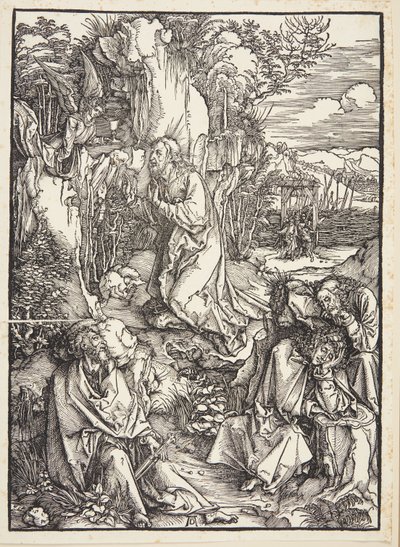 Kristus oliivivuorella tekijältä Albrecht Dürer