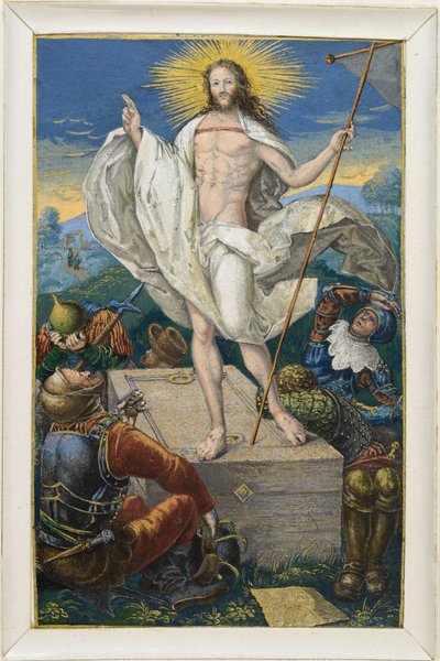 Kristuksen ylösnousemus tekijältä Albrecht Dürer
