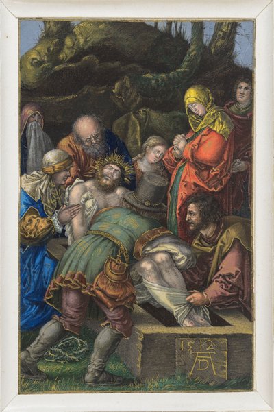 Kristuksen hautaaminen tekijältä Albrecht Dürer
