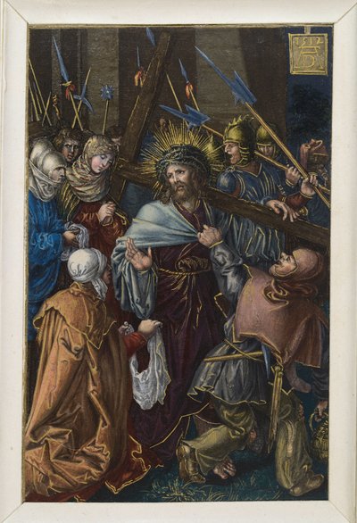 Kristus kantaa ristiä tekijältä Albrecht Dürer