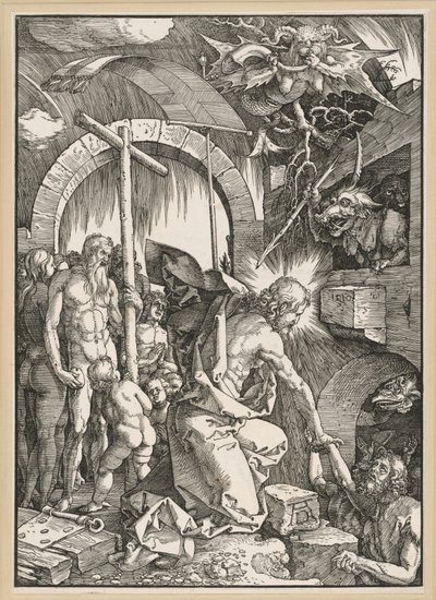 Kristus tuonelassa (Suuri passio) tekijältä Albrecht Dürer