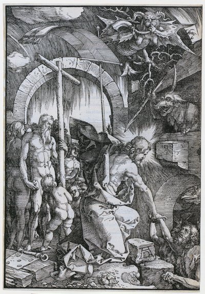 Kristus esiportossa, sarjan ”Suuri passio” 11. sivu tekijältä Albrecht Dürer