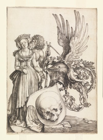 Vanitasin vaakuna tekijältä Albrecht Dürer