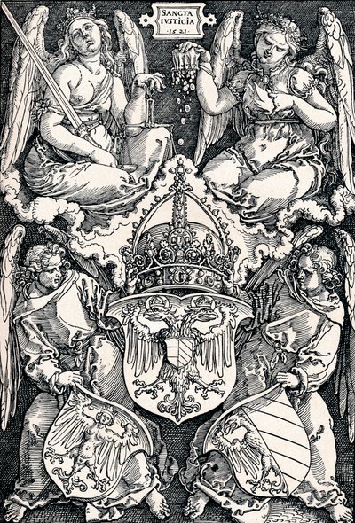 Nürnbergin kaupungin vaakuna, 1521 1906. tekijältä Albrecht Dürer