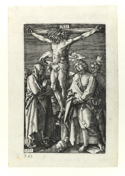 Ristiinnaulitseminen, 1511 tekijältä Albrecht Dürer