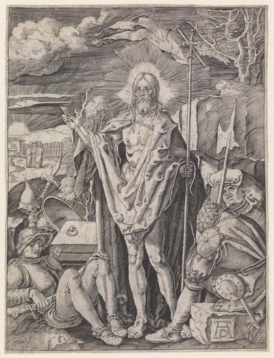 Kristuksen ylösnousemus tekijältä Albrecht Dürer