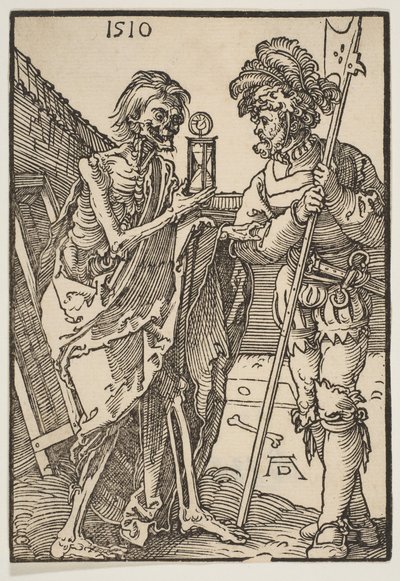 Kuolema ja Lansquenet.n.d. tekijältä Albrecht Dürer