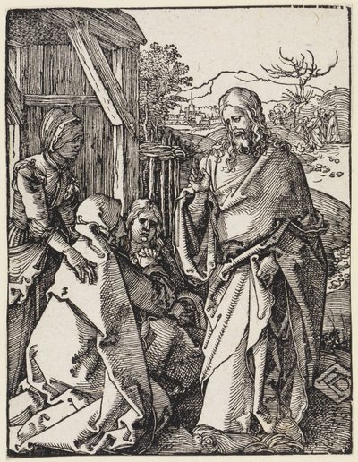 Kristuksen jäähyväiset äidilleen tekijältä Albrecht Dürer