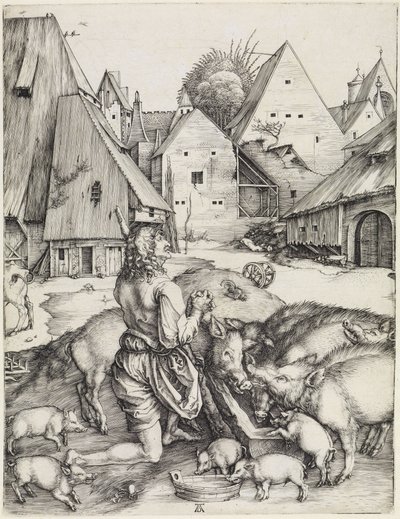 Tuhlaajapoika tekijältä Albrecht Dürer