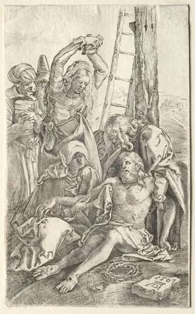 Laskeutuminen ristiltä tekijältä Albrecht Dürer