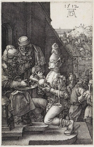 Pilatus pesee kätensä tekijältä Albrecht Dürer