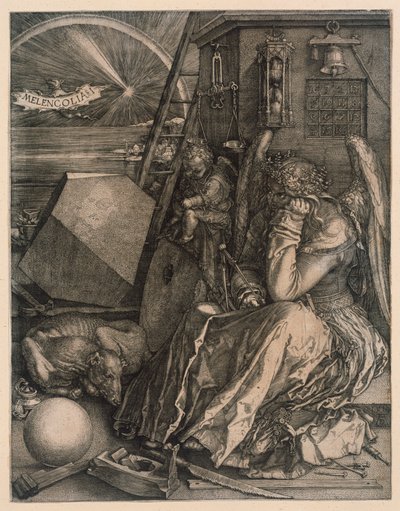 Melankolia tekijältä Albrecht Dürer