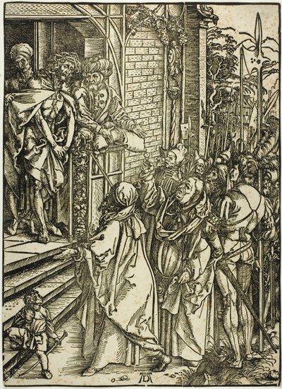 Ecce Homo - Kristuksen esittely suuresta kärsimyksestä tekijältä Albrecht Dürer