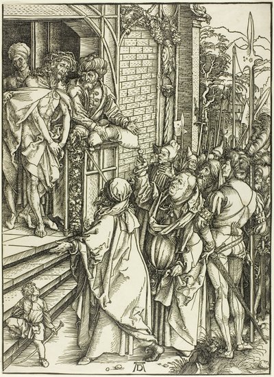 Ecce Homo - Kristuksen esittely suuresta kärsimyksestä tekijältä Albrecht Dürer