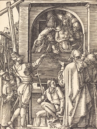 Ecce Homo, luultavasti c. 15091510. tekijältä Albrecht Dürer