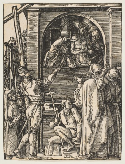 Ecco Homo, The Small Passion -sarjasta, n. 1509. tekijältä Albrecht Dürer