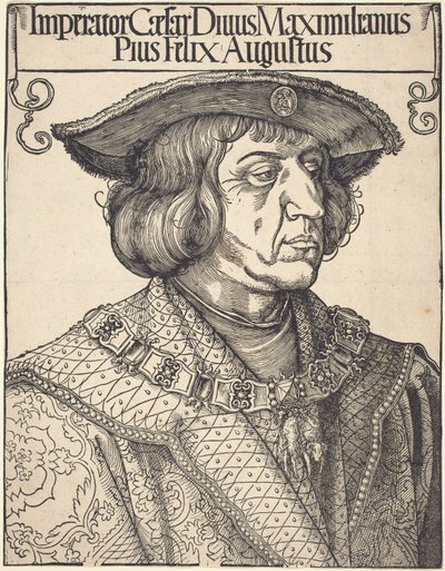 Keisari Maximilian I tekijältä Albrecht Dürer