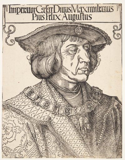 Keisari Maximilian I tekijältä Albrecht Dürer
