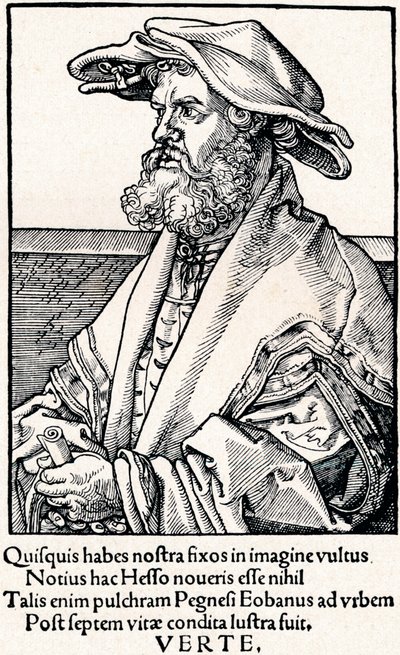 Eobanus Hessen, 1527 1906 tekijältä Albrecht Dürer