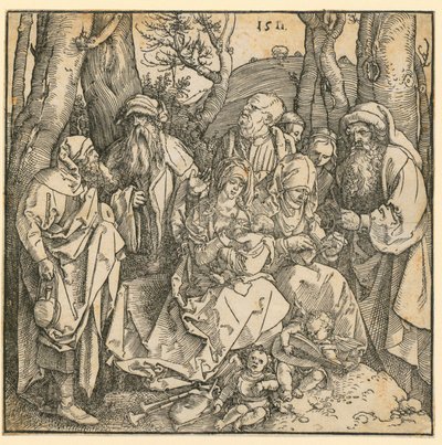 Erasmus Rotterdamilainen tekijältä Albrecht Dürer