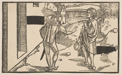Eunuchus, Terencen komedia, 1800-luvun uusintapainos.n.d. tekijältä Albrecht Dürer