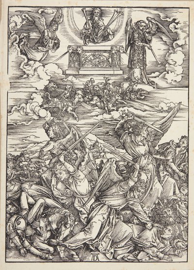 Neljä Eufratin kostavaa enkeliä tekijältä Albrecht Dürer