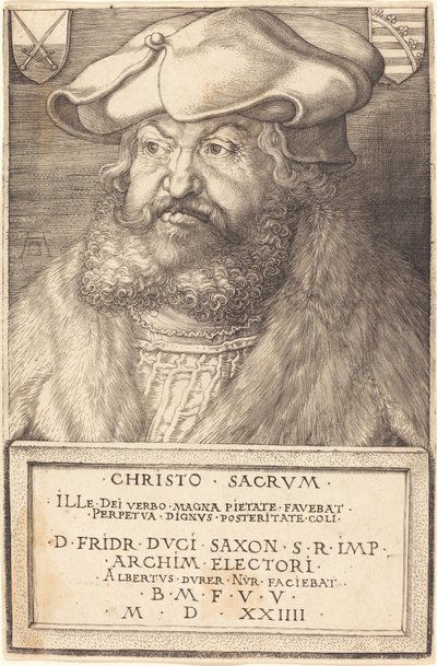 Frederick Viisas, Saksin vaaliruhtinas tekijältä Albrecht Dürer