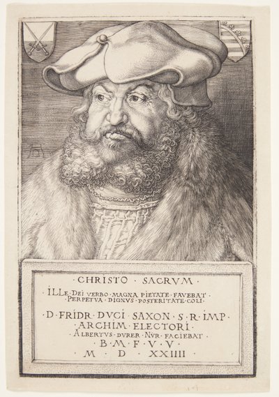 Frederick Viisas, Saksin vaaliruhtinas tekijältä Albrecht Dürer