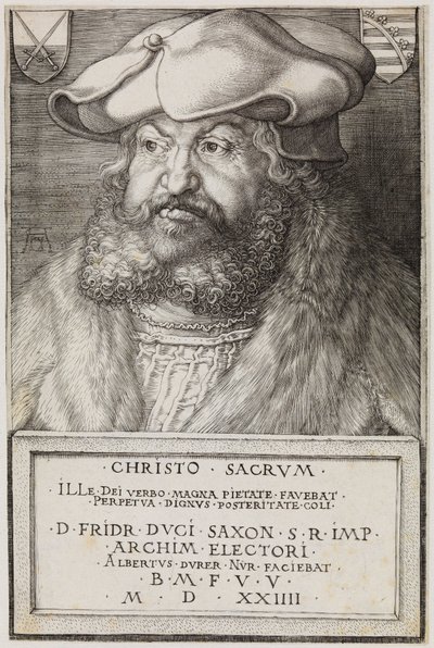 Fredrik Viisas, Saksin vaaliruhtinas tekijältä Albrecht Dürer