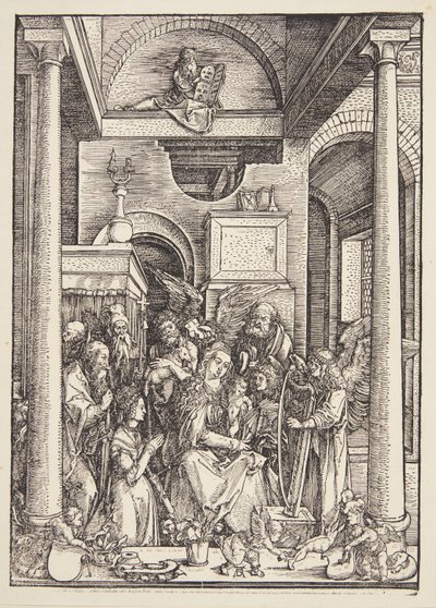 Neitsyen ylistys tekijältä Albrecht Dürer