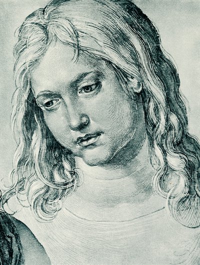 Kaksitoistavuotiaan pojan Jeesuksen pää tekijältä Albrecht Dürer