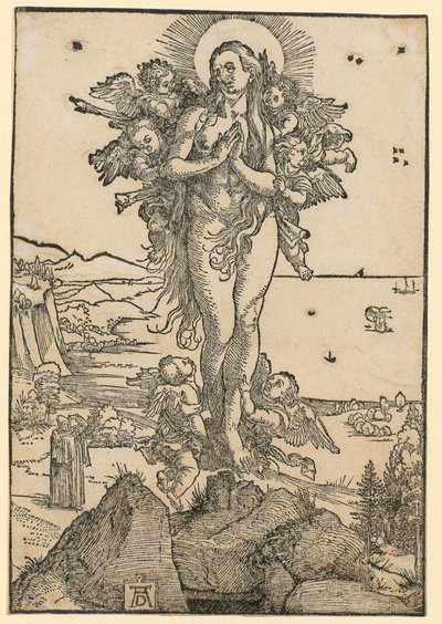 Pyhät piispat Nikolaus, Ulrich ja Erasmus tekijältä Albrecht Dürer