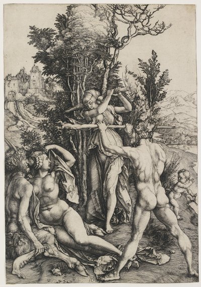 Herkules, 1498 tekijältä Albrecht Dürer