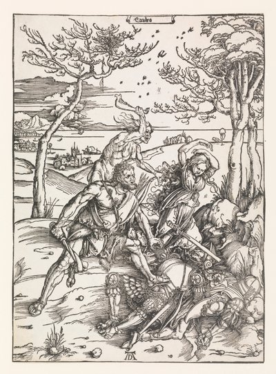 Hercules valloittaa molionidikaksoset tekijältä Albrecht Dürer
