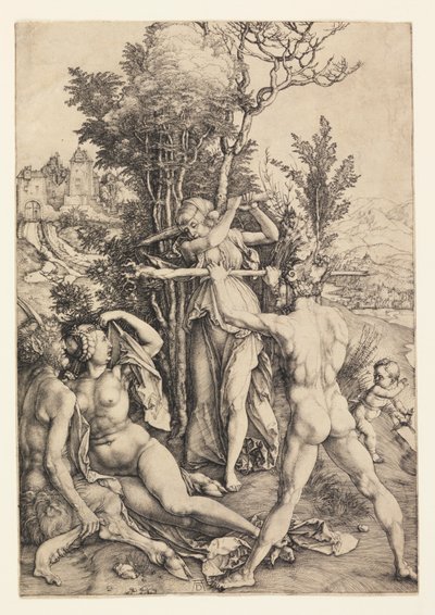 Hercules risteyksessä (Kateuden vaikutukset) tekijältä Albrecht Dürer