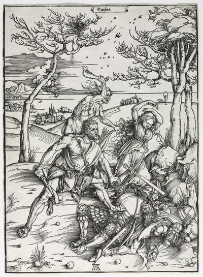 Hercules, c. 1496-1497. tekijältä Albrecht Dürer
